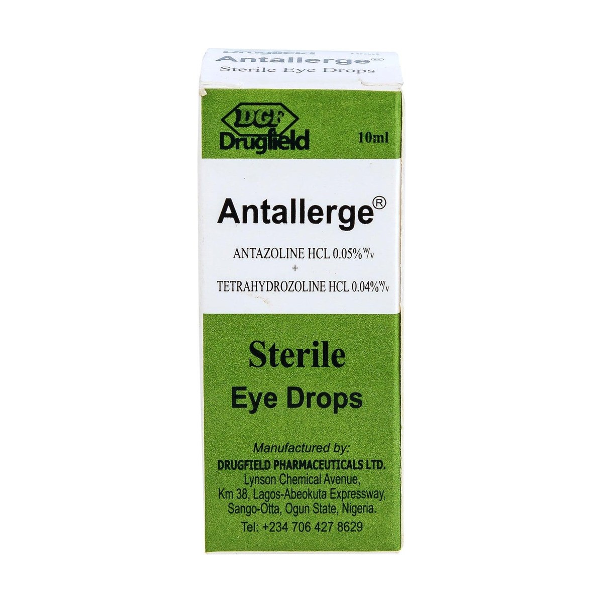 Antallerge Eye Drops 10Ml