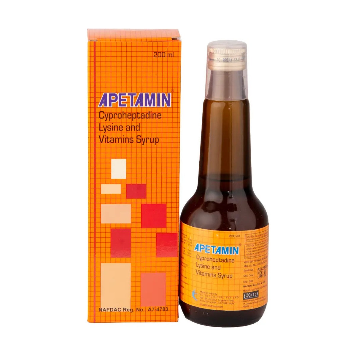 Apetamin Syr 200Ml