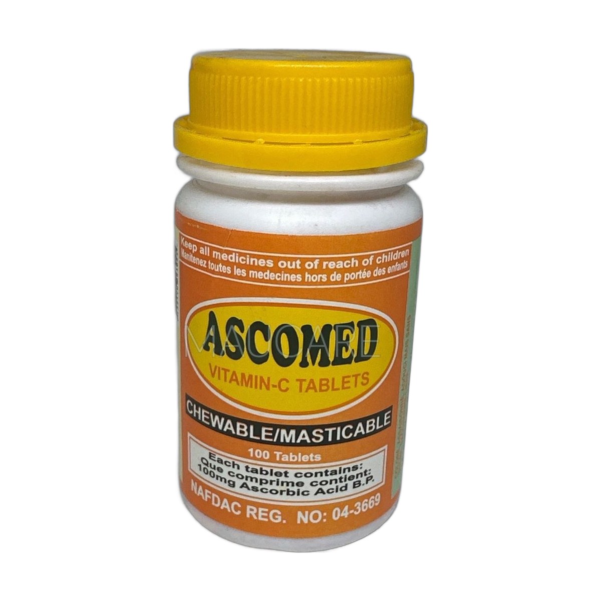 Ascomed Vitamin C X 100 Colored