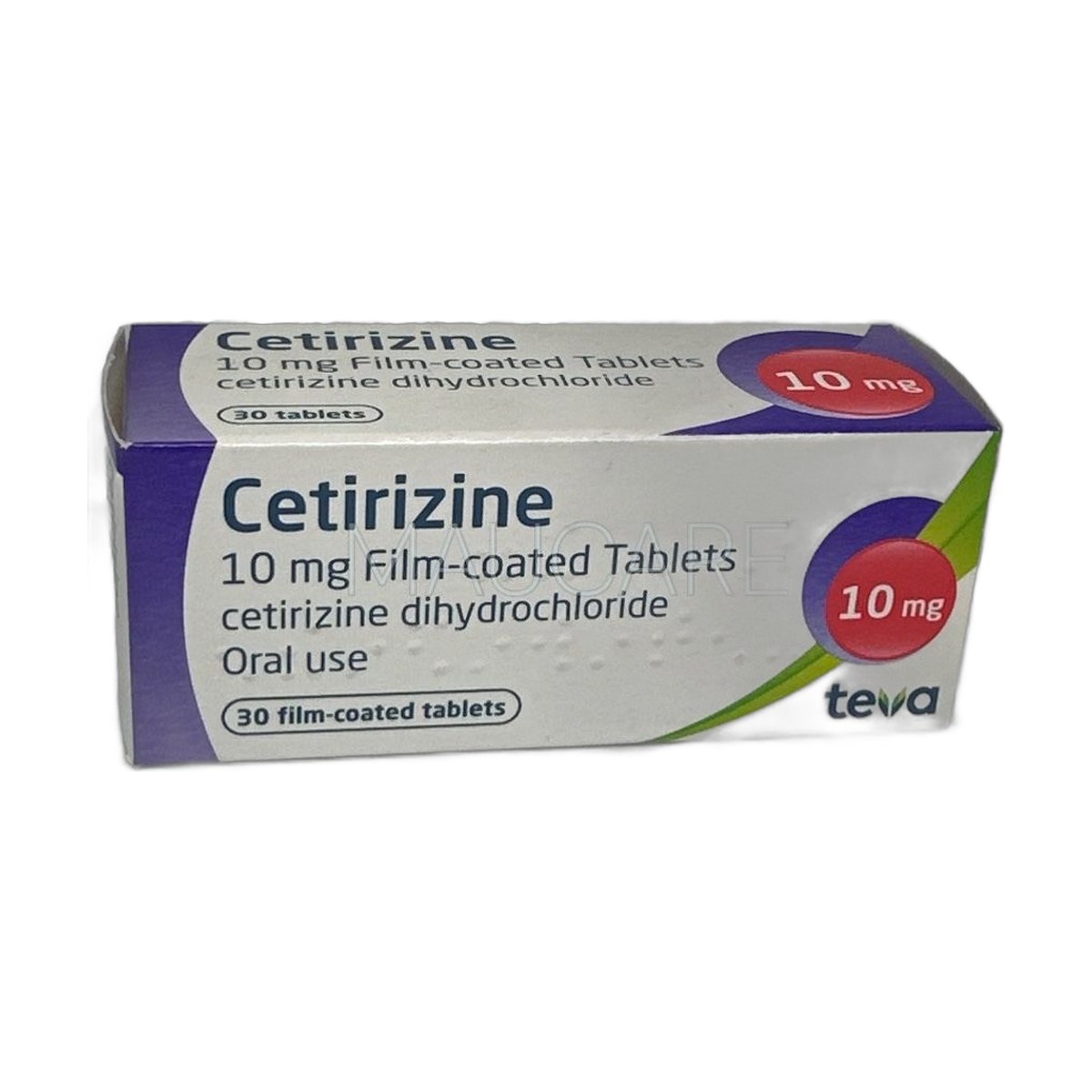 Cetrizine 10Mg X 30