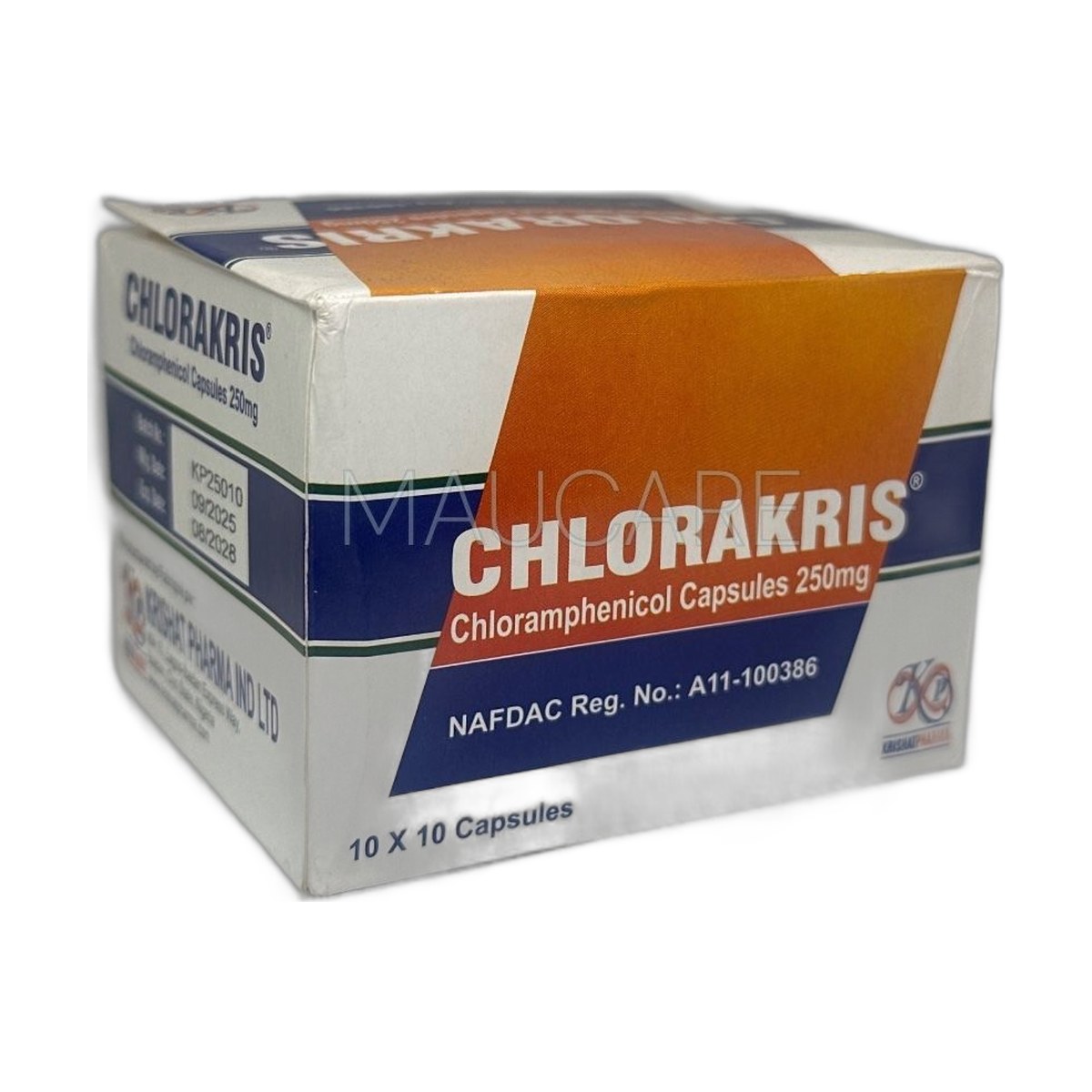 Chlorakris Chloramphenicol 250Mg