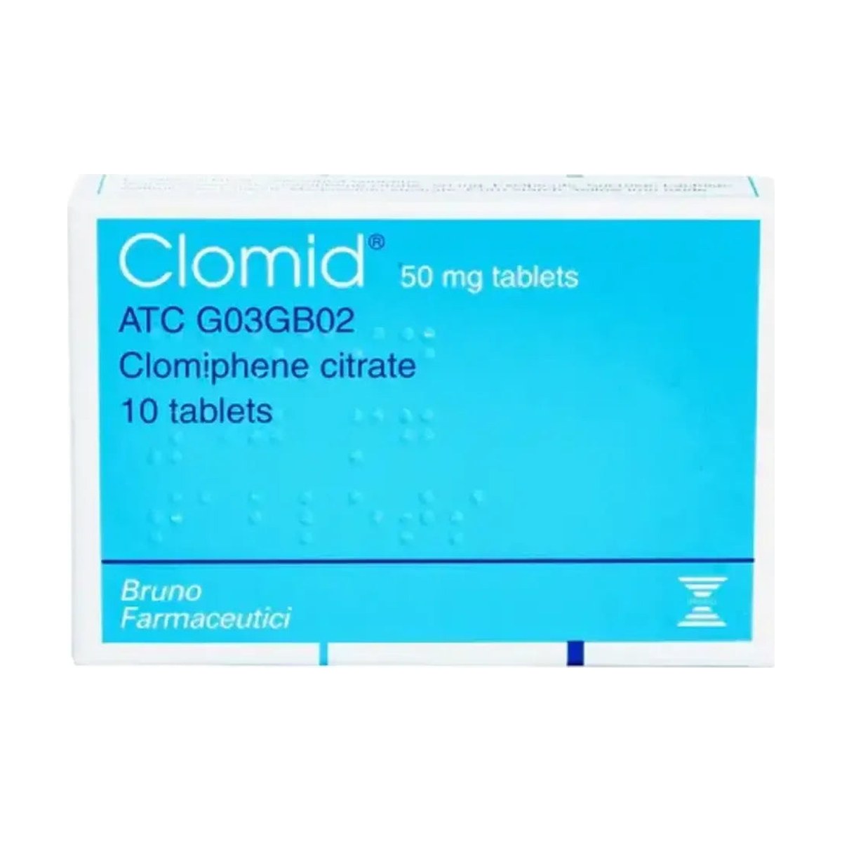 Clomid 50Mg X 10
