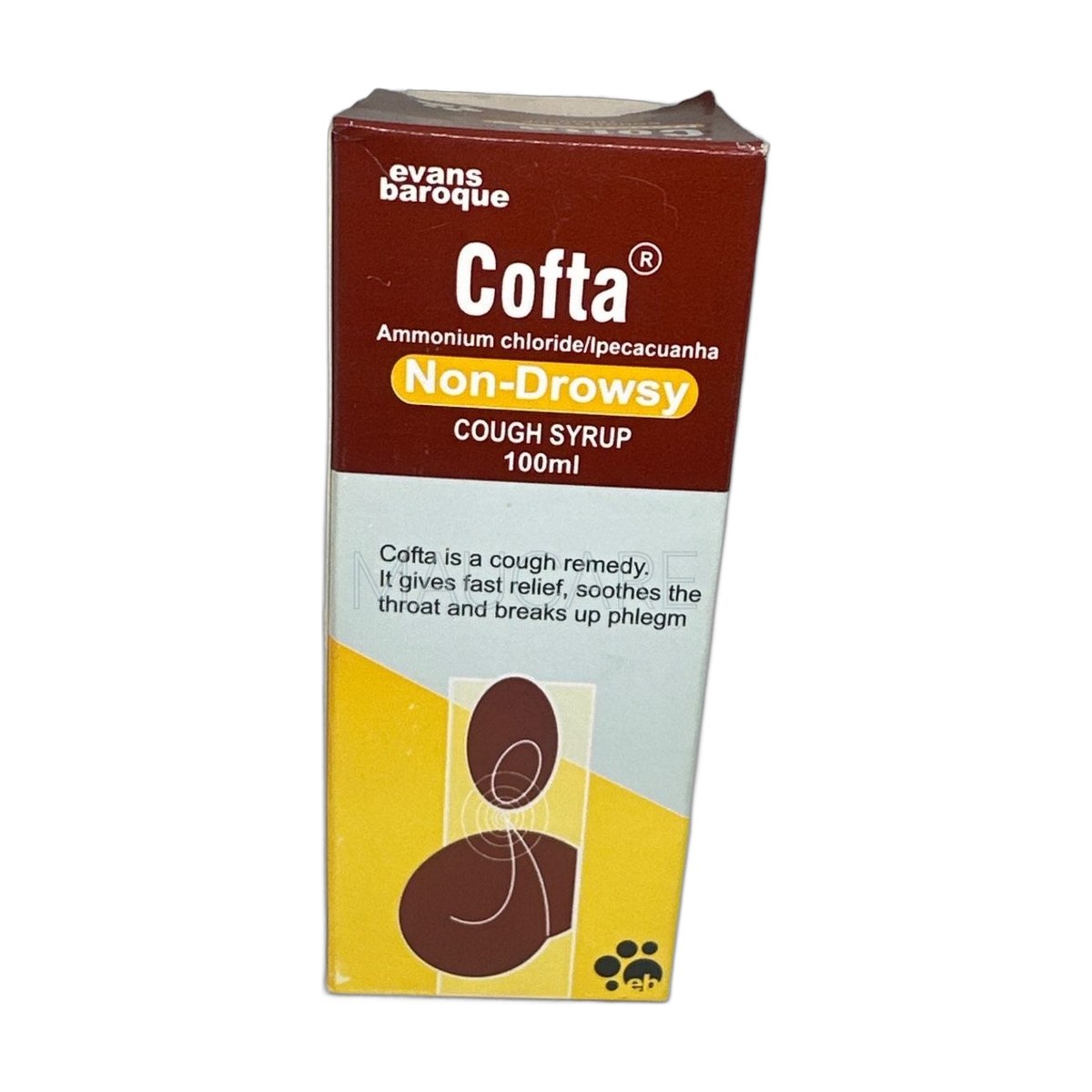 Cofta Non Drowsy Cough Syrup 100Ml