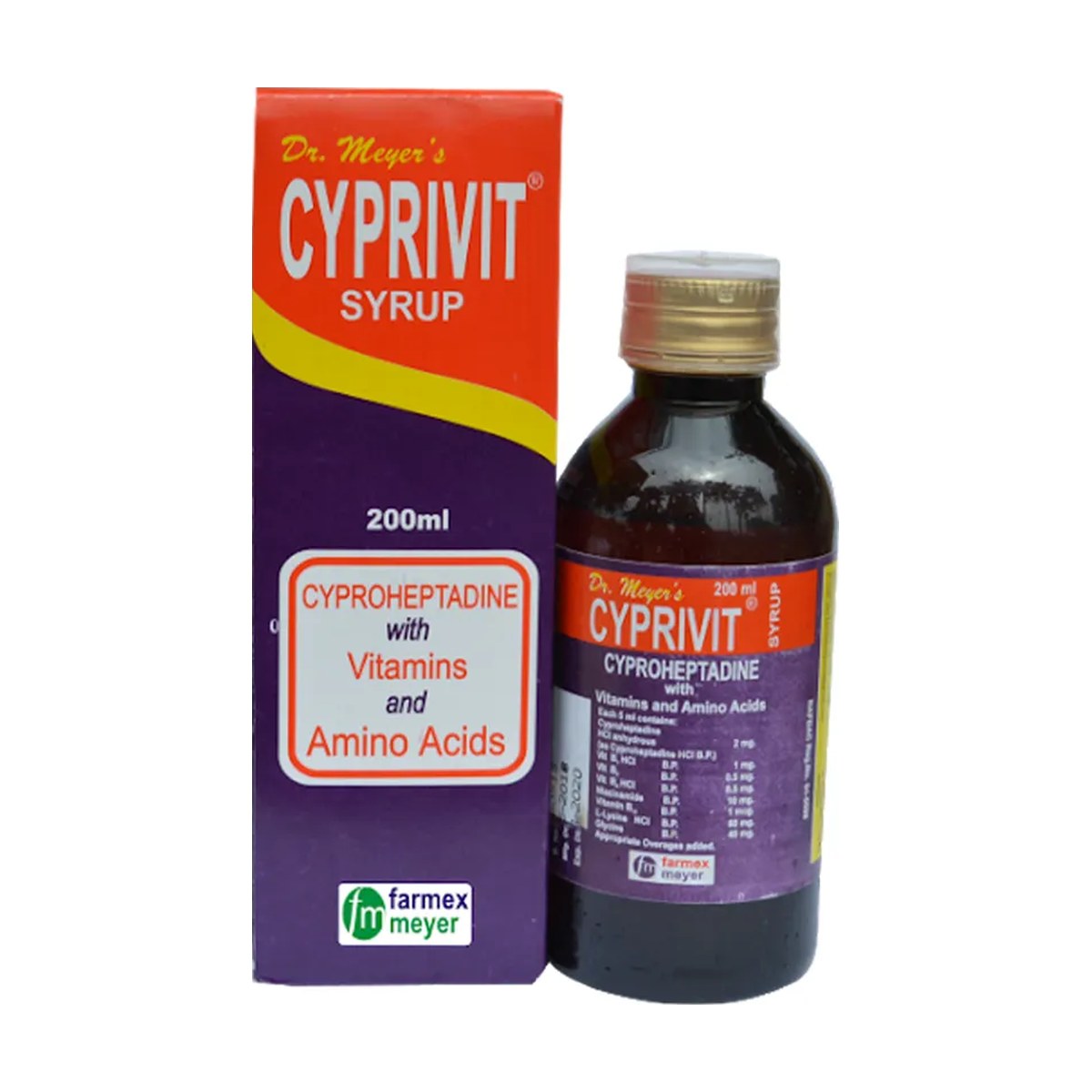 Cyprivit Syrup 200Ml