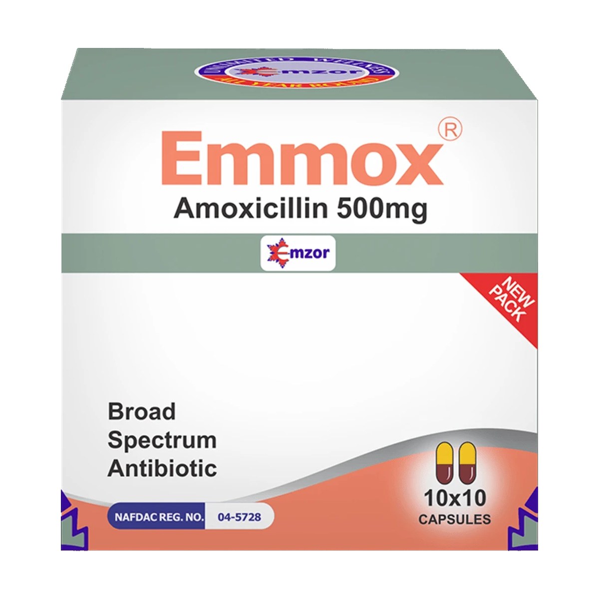 Emmox Caps 500Mg X 100
