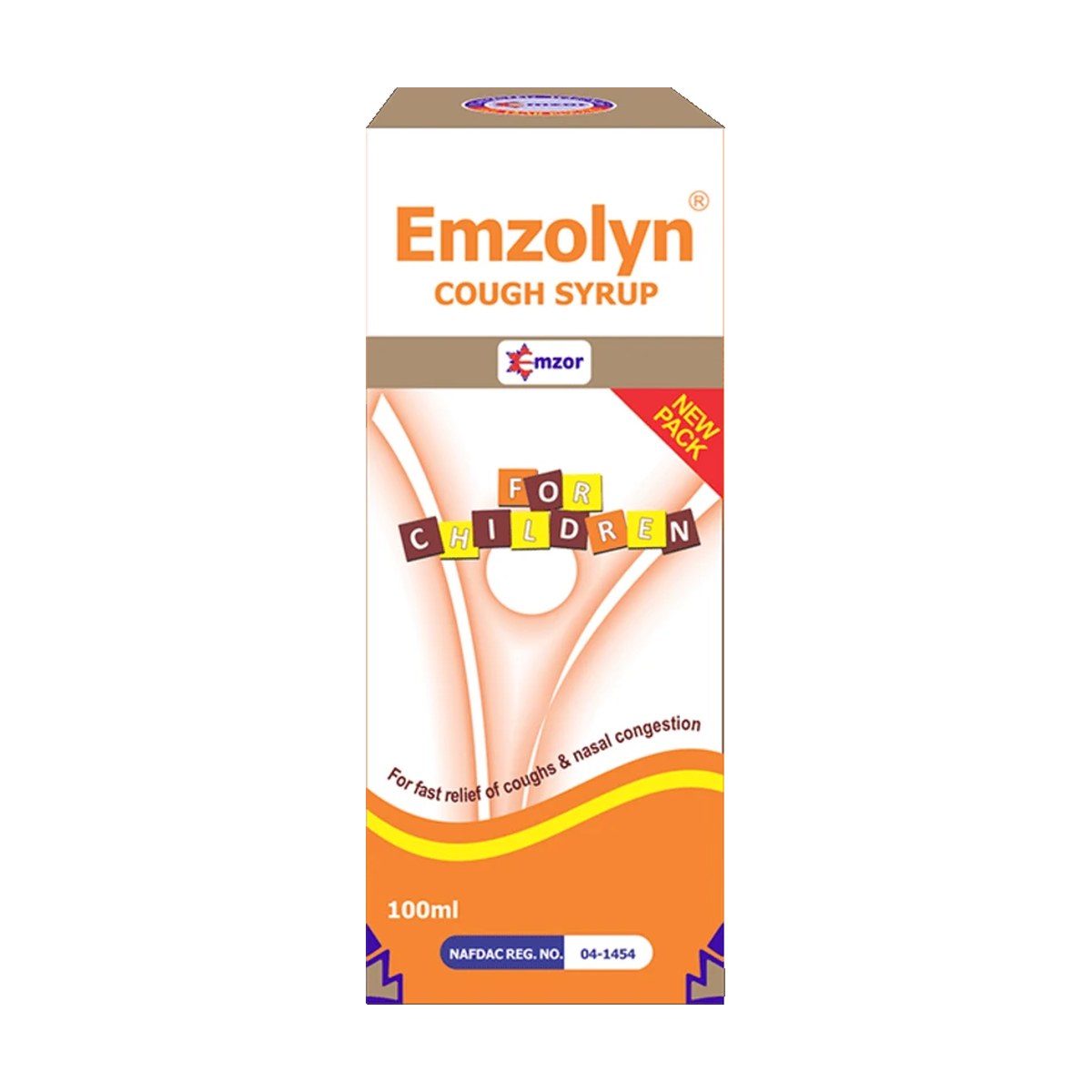 Emzolyn Cough Syrup For Children 100Ml