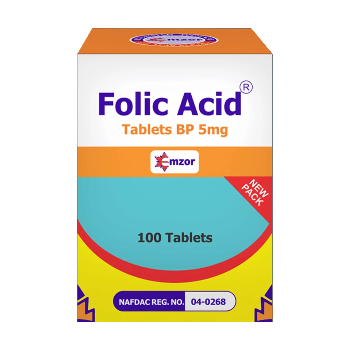 Emzor Folic Acid X 100