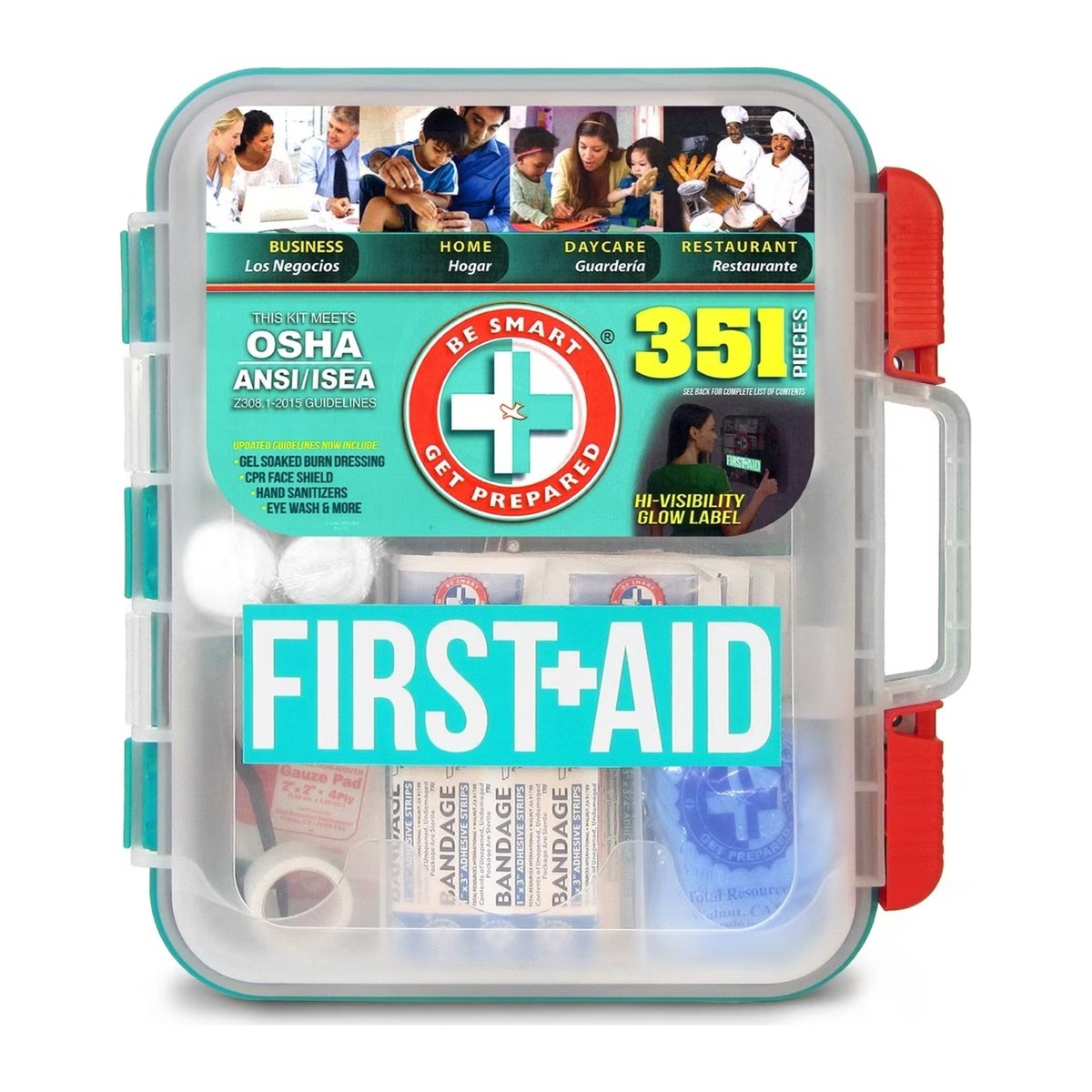 Green First Aid Box