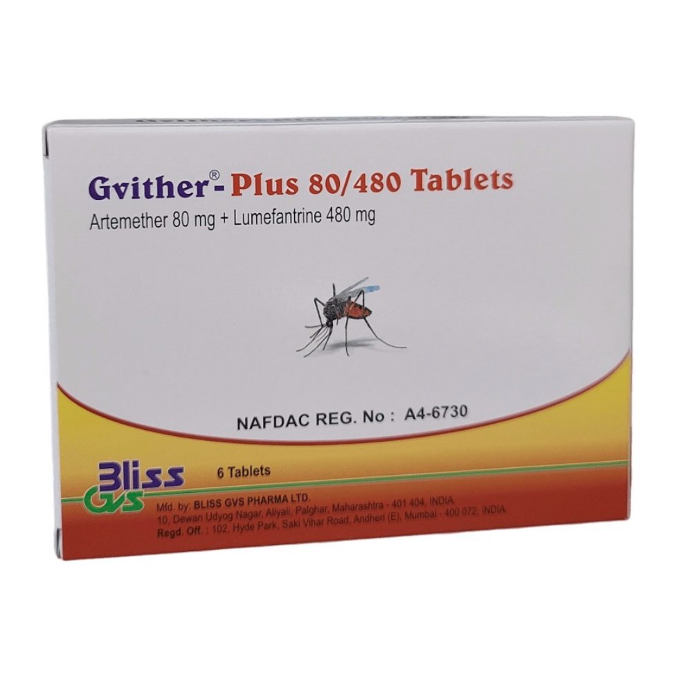 Gvither Plus Tablets 80Mg 480Mg X6