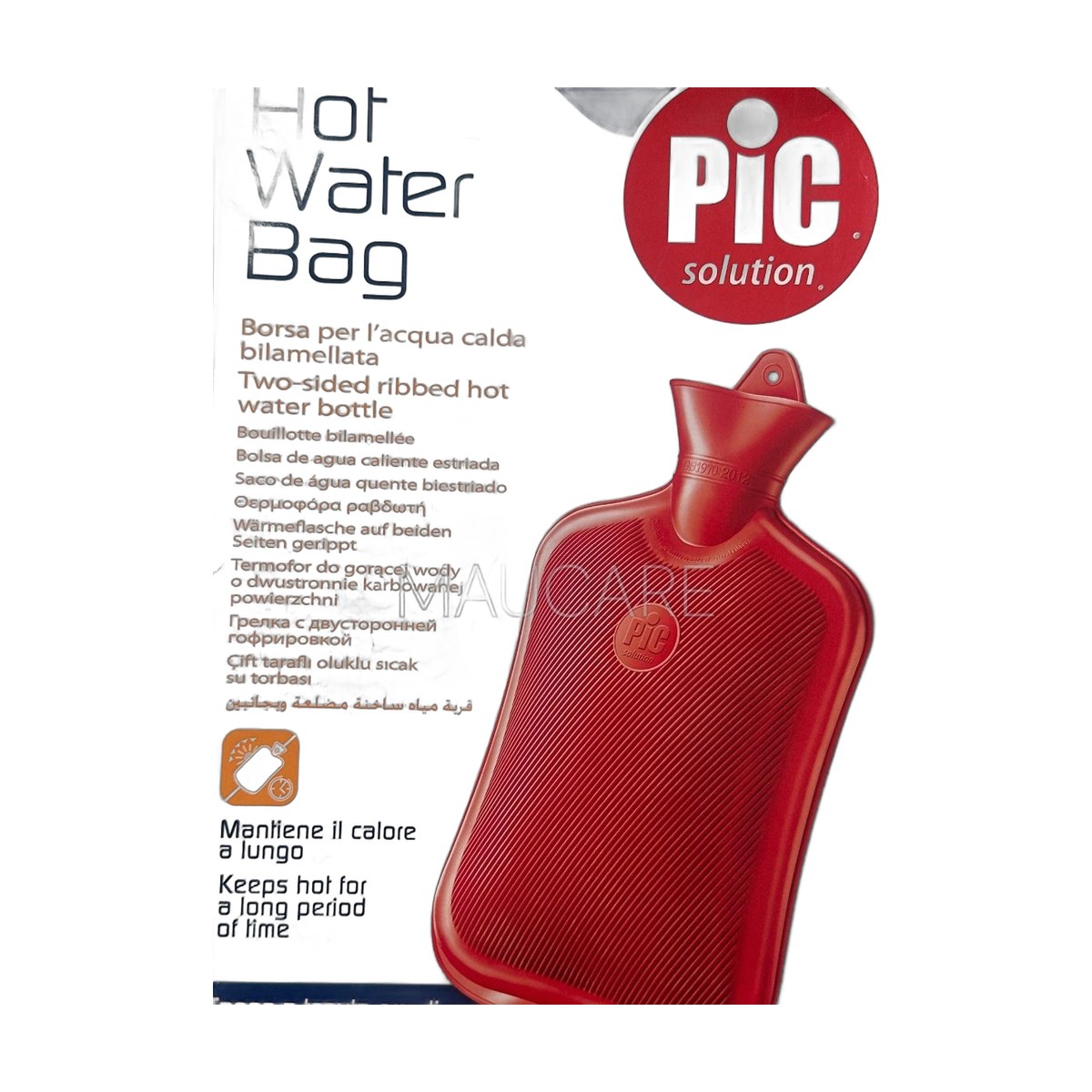 Hot Water Rubber Bottle With Cloth