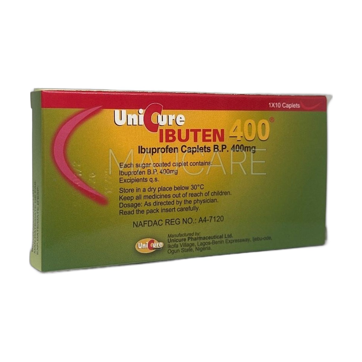 Ibuprofen 400Mg Unicure
