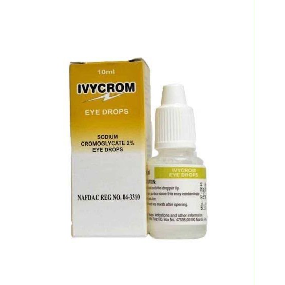 Ivychrom Eyedrops 10Ml