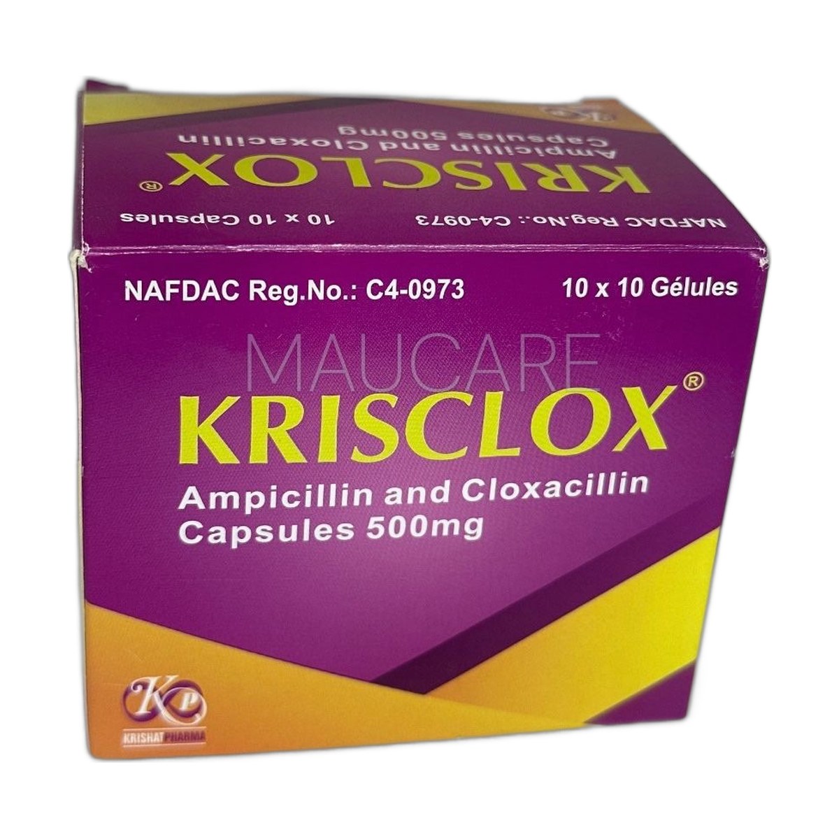 Krisclox® – Ampicillin & Cloxacillin 500mg