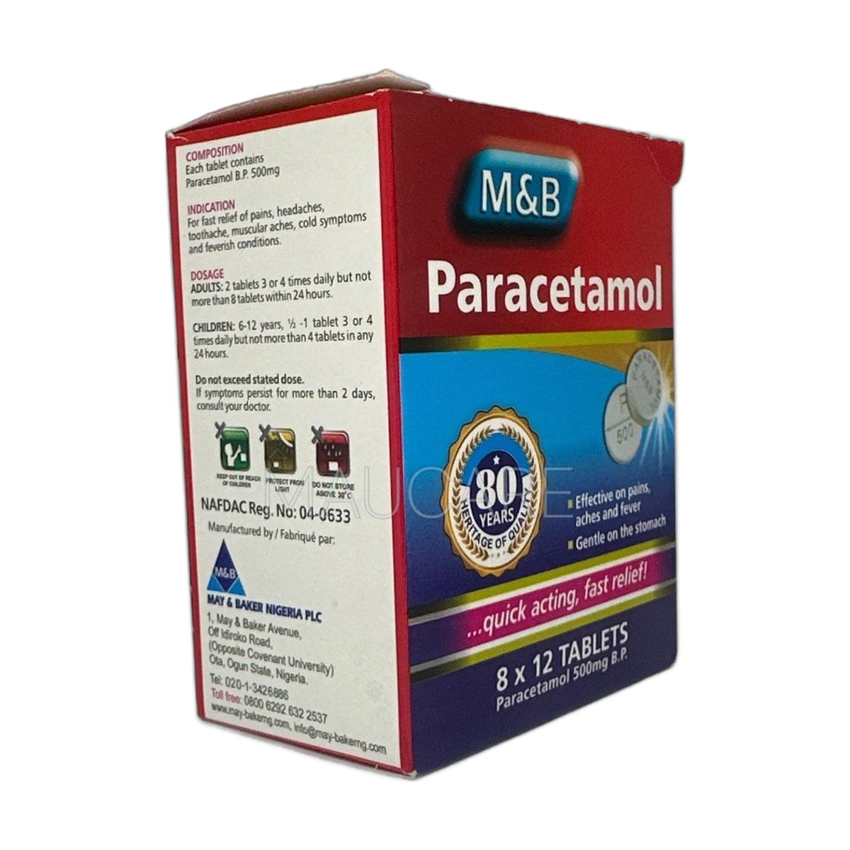 Mb Paracetamol Tab
