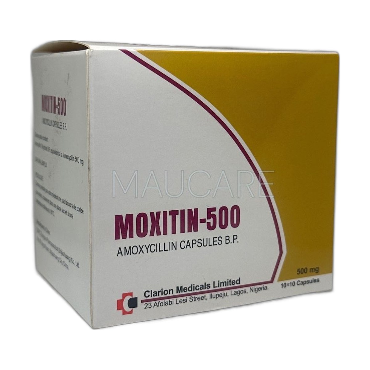 Moxitin 500Mg Capsules X 10