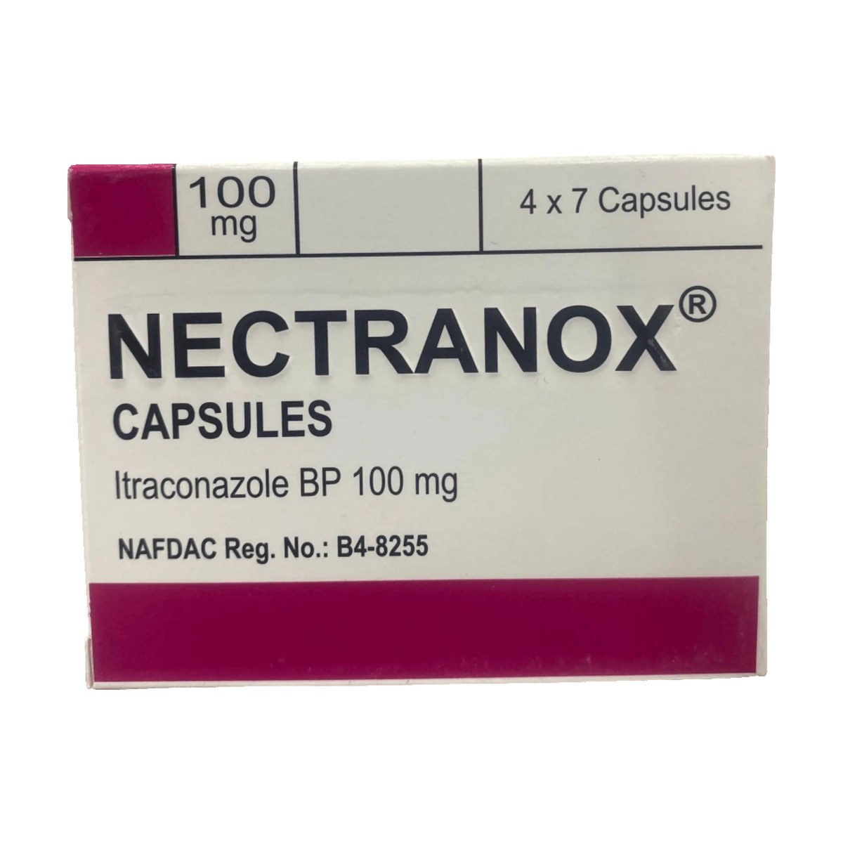 Nectranox 100Mg X 28
