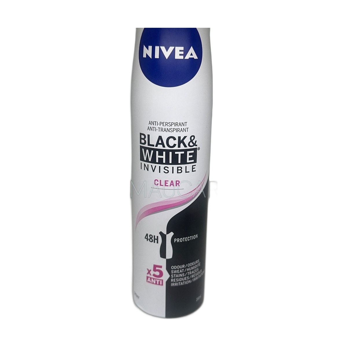 Nivea 5in1 black &white 48h spray