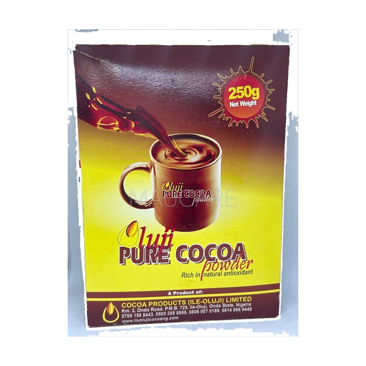 Oluji Pure Cocoa Powder 250G