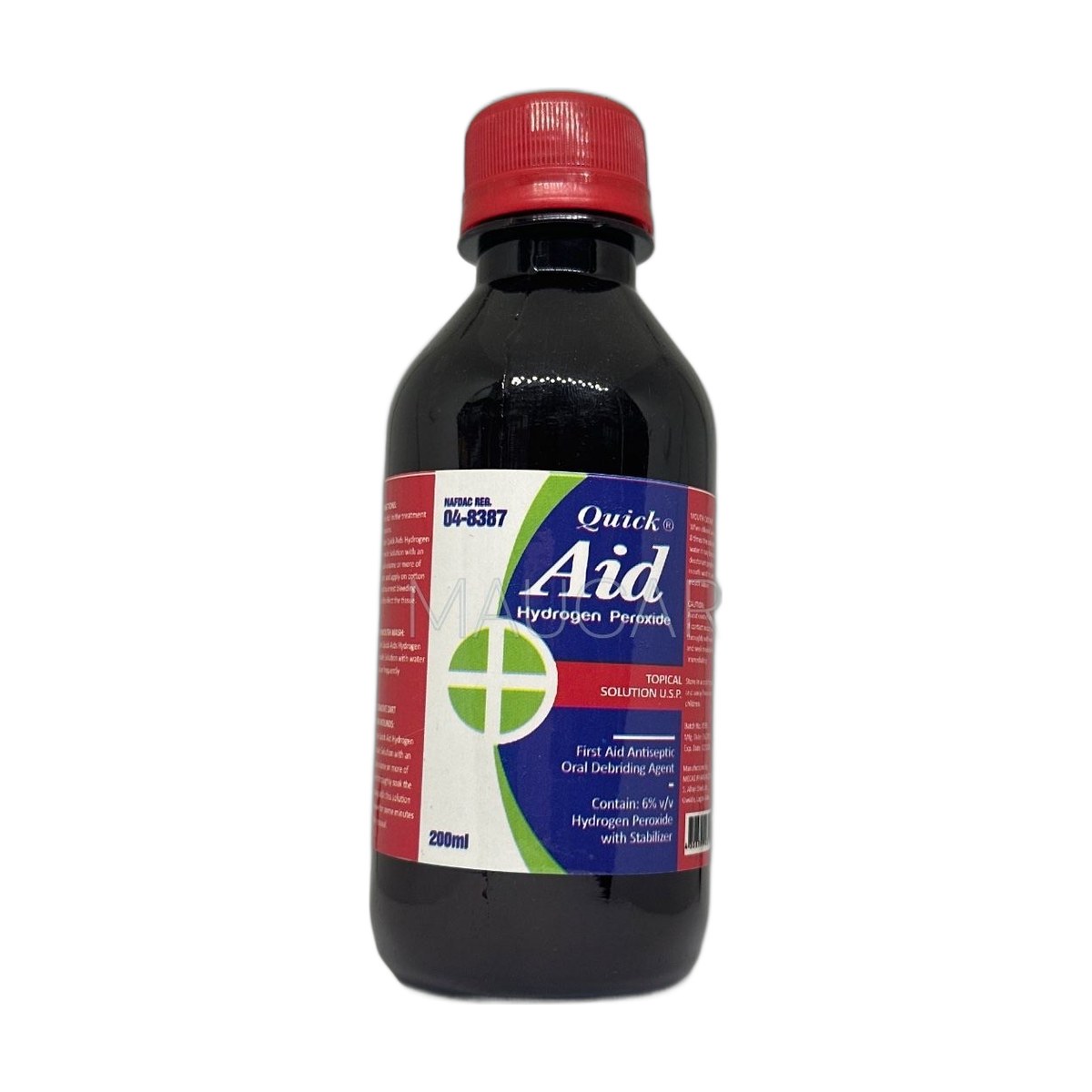Quick Aid Hydrogen Peroxide 200Ml Bp Skg