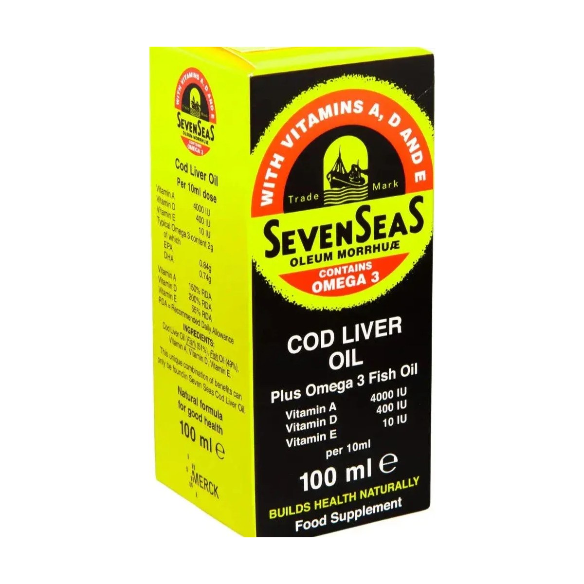 Seven Seas Cod Liver Oil Syrup 100Mls