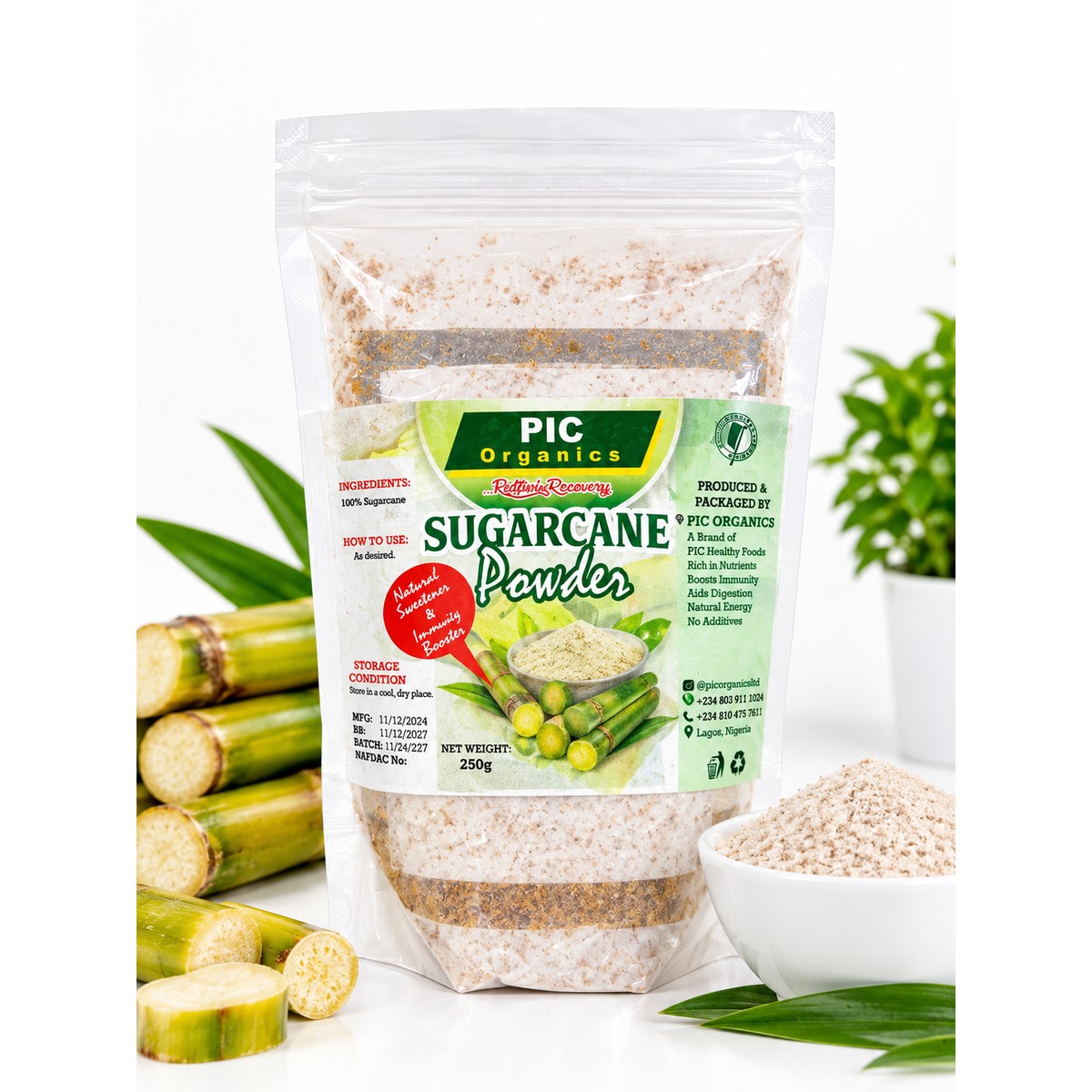 Sugarcane Powder