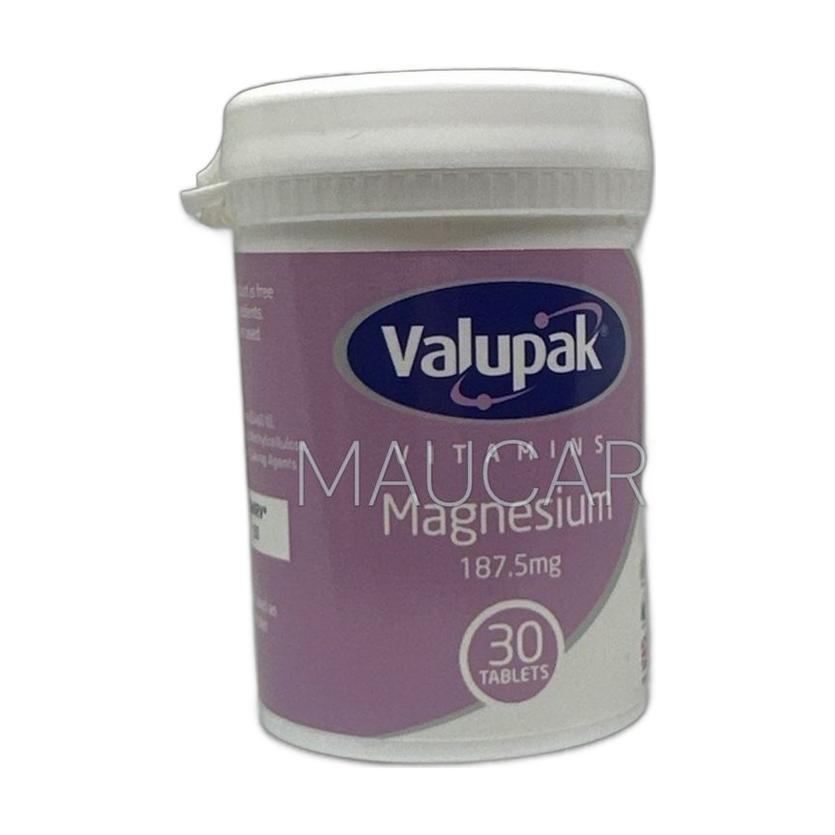 Valupak Magnesium 187.5mg – 30 Tablets