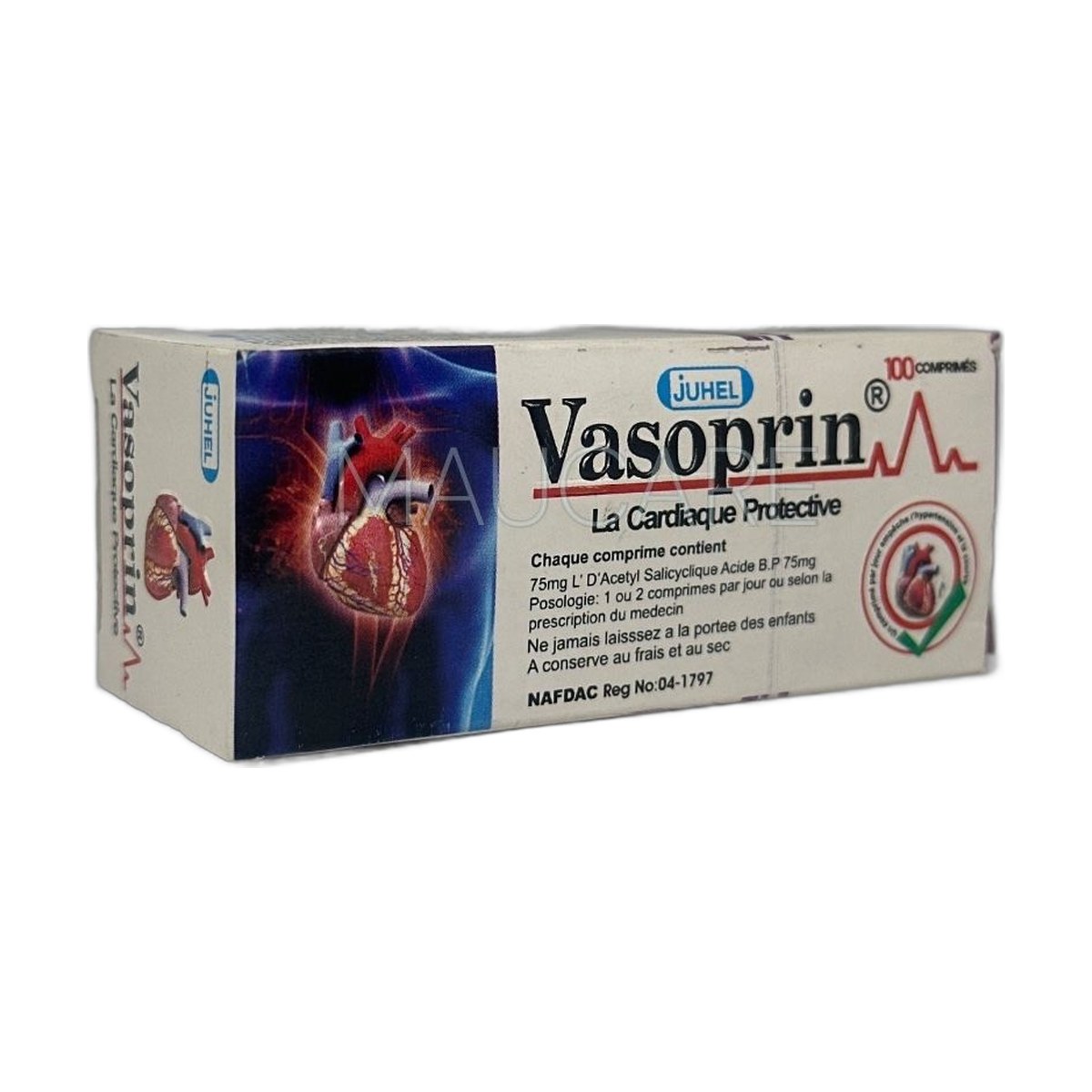 Vasoprin 75Mg X 10