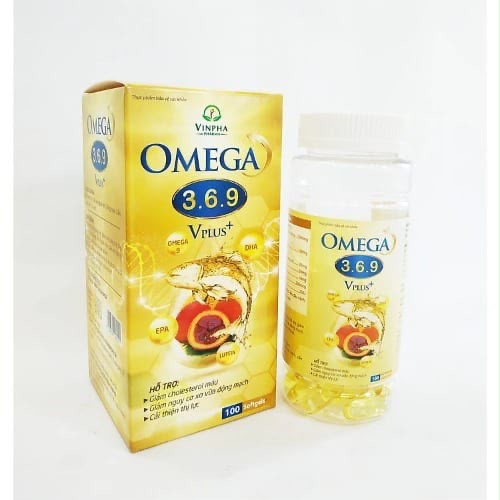 Vinpha Omega 369 Vplus X100 Softgels