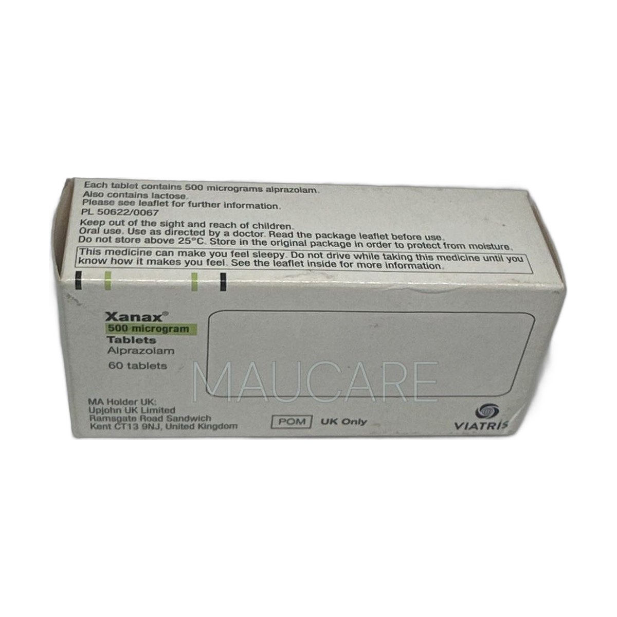 Xanax 500 Microgram