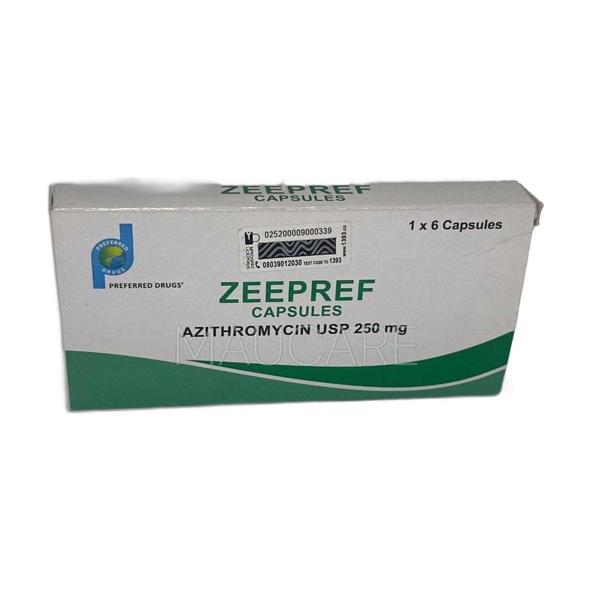 Zeepref Preferred Drugs 250Mg Capsules