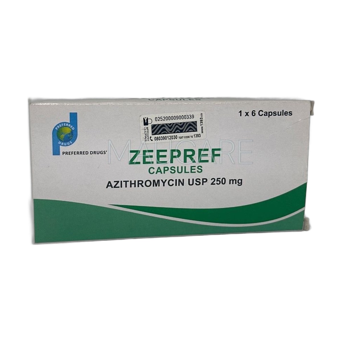 Zeepref – Preferred Drugs 250mg Capsules