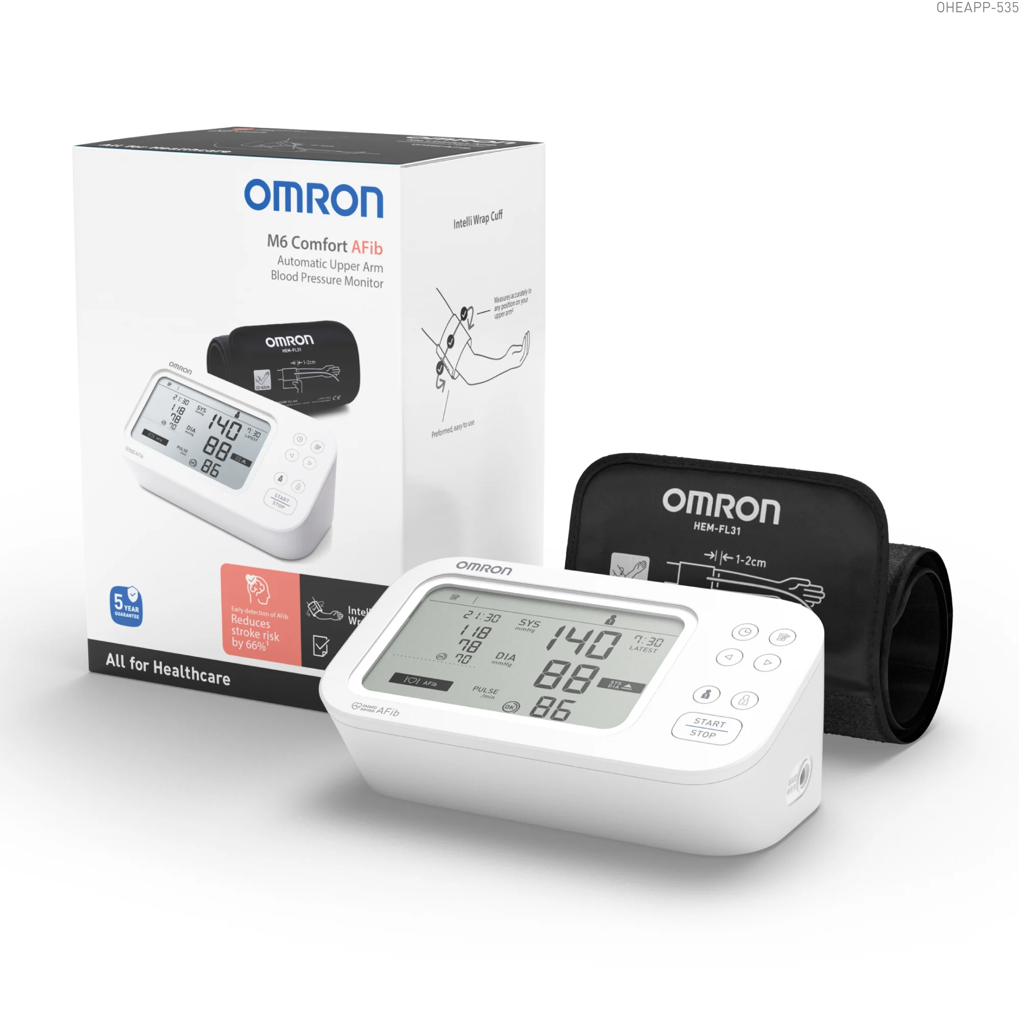 Omron M6 Comfort Automatic Upper Arm Blood Pressure Monitor