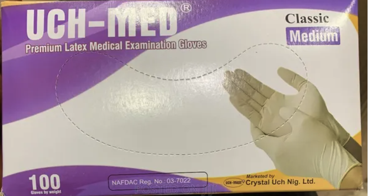 Uch Med Examination Gloves X 100