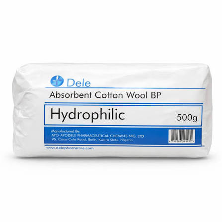 Dele Cotton Wool 500G
